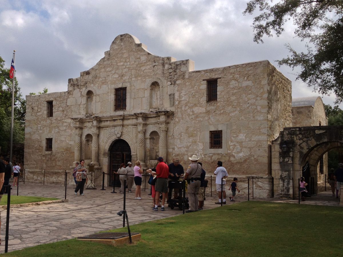 The Alamo in San Antonio, Texas